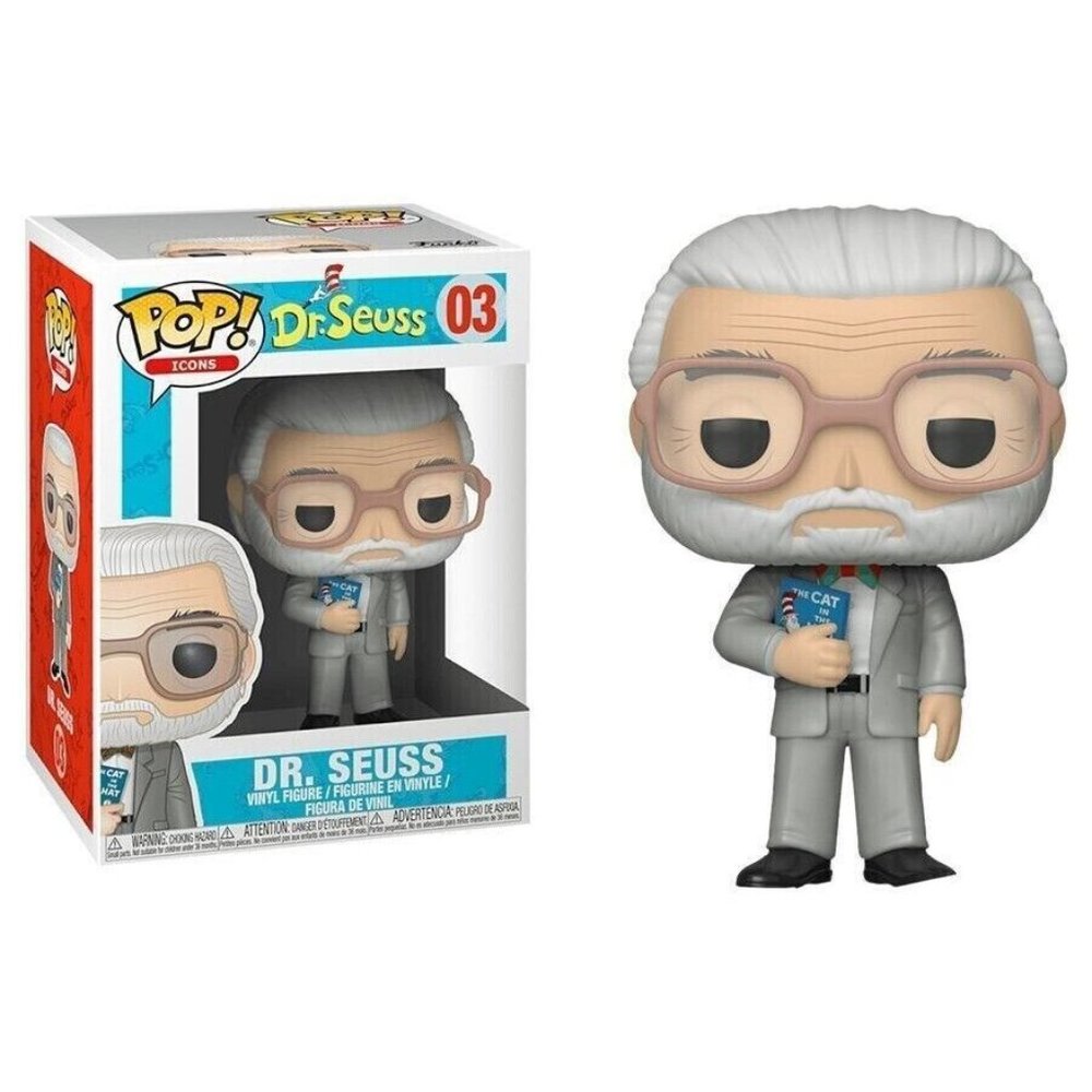 Dr. Seuss Funko Pop! Icons #03 Vinyl Figure Discontinued New in Box